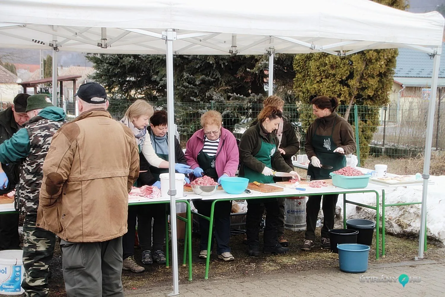 2018 Hagyományőrző disznóvágás. Fotók: Útirány.hu