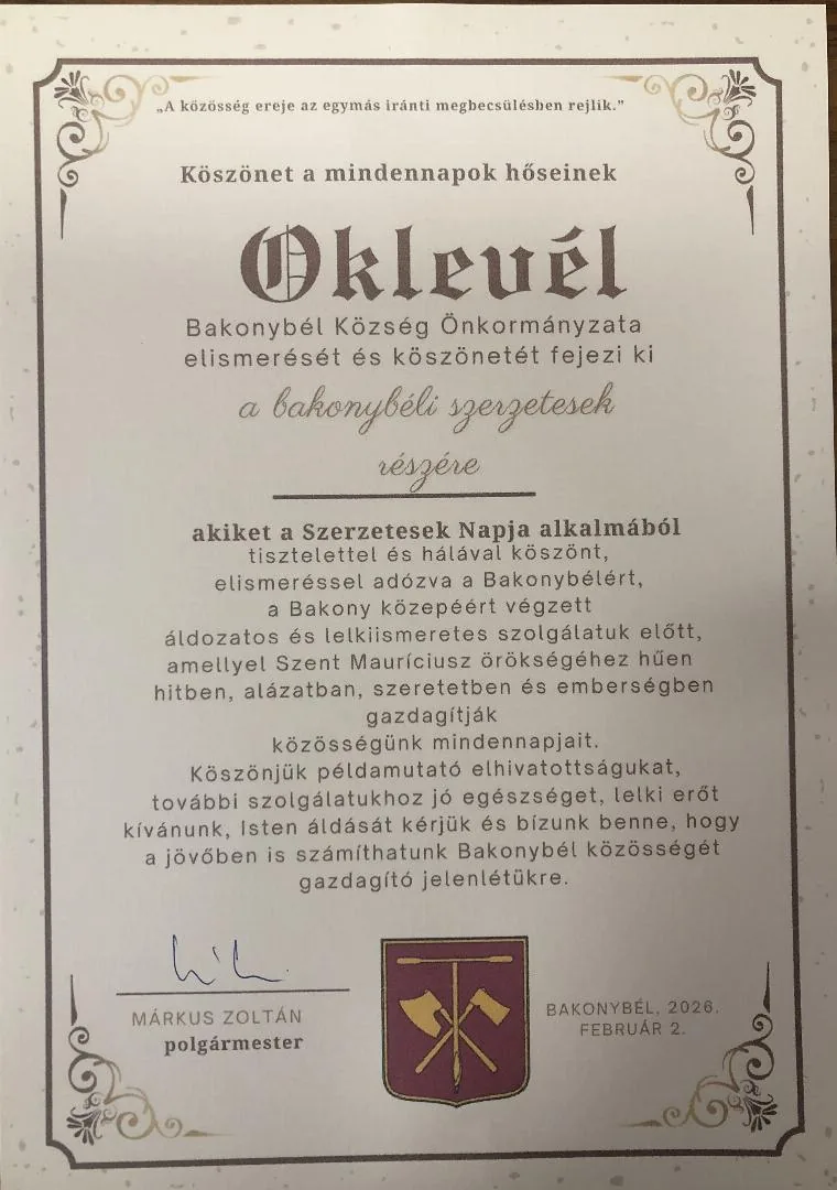 Oklevél