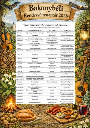 Rendezvénynaptár 