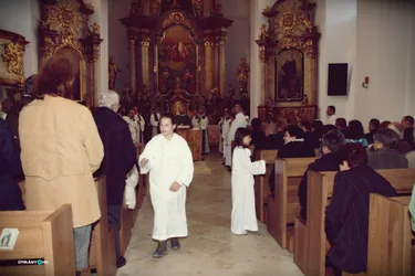 Megújulás utáni első Hálaadó Szentmise
