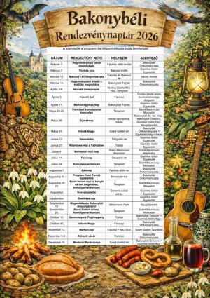 Rendezvénynaptár 