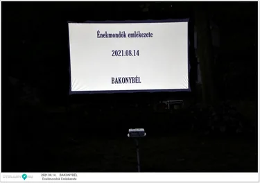 Énekmondók Emlékezete 2021
