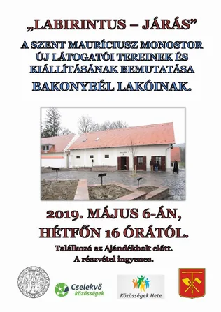 Szent Mauríciusz Monostor látogatói terének bemutatása borítóképe