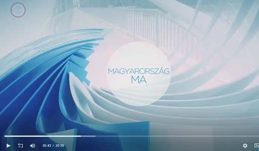 'Bakonybél a Magyarország Ma című műsorában az M1-en' cikk borítóképe