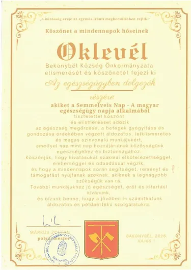Oklevél