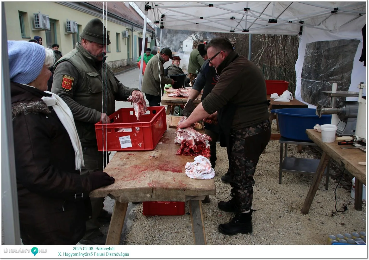 X. Bakonybéli Hagyományőrző Falusi Disznóvágás
