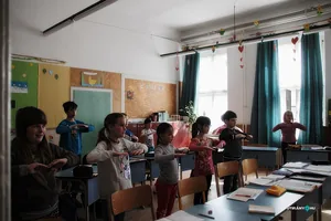 2019.03. Iskolánkban forgatott az Útirány.hu csapata