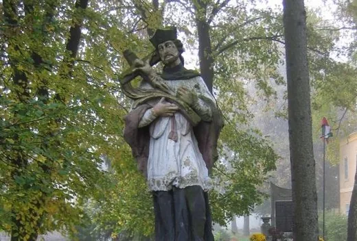 'Nepomuki Szent János szobra' cikk borítóképe