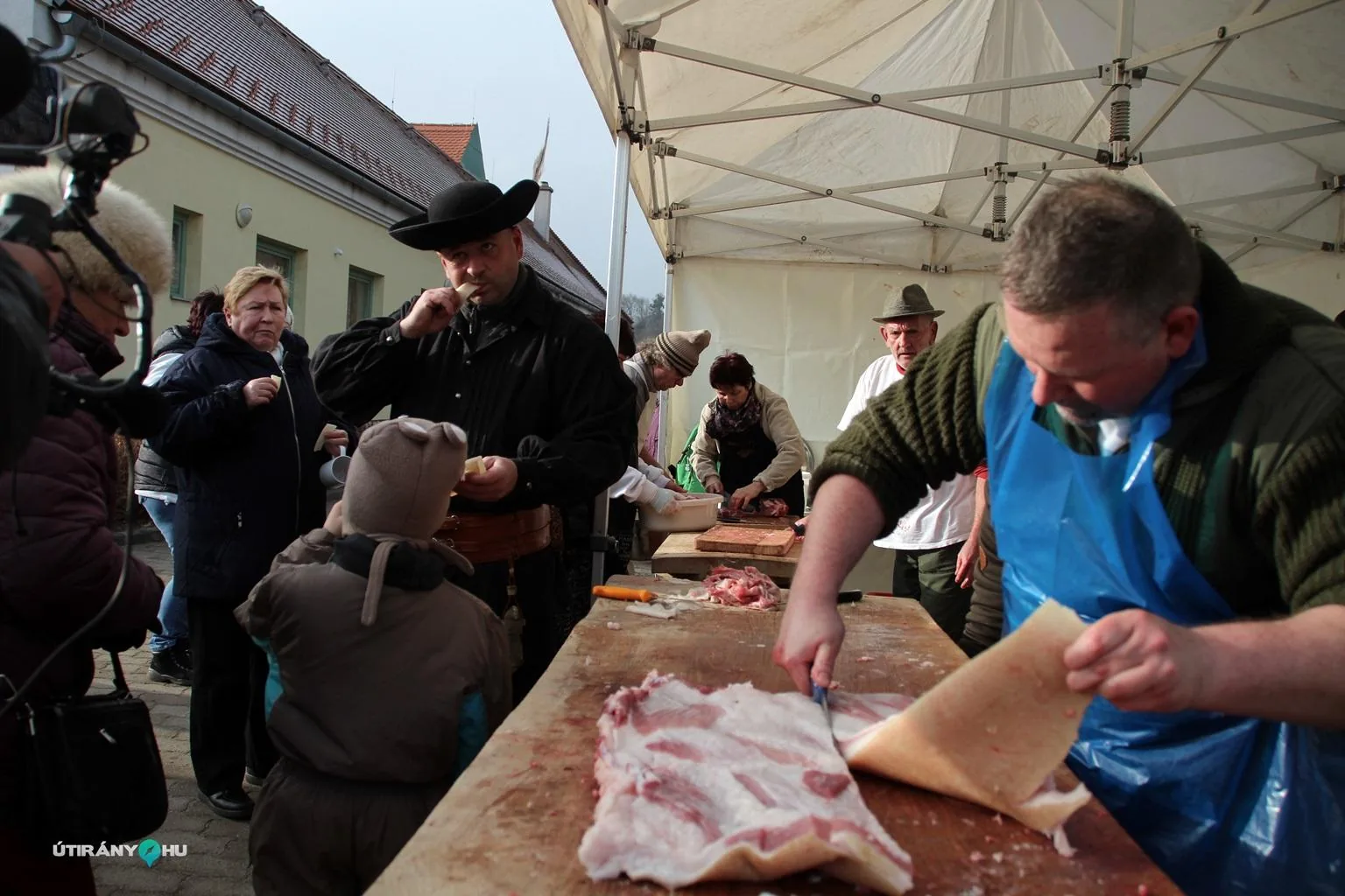 6. Falusi disznóvágás / Fotók: Útirány.hu