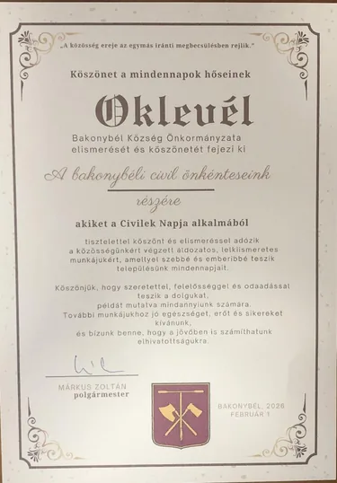 Oklevél