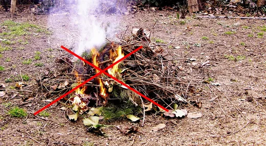 '2021 január 01-től tilos lesz a kerti hulladék égetés' cikk borítóképe