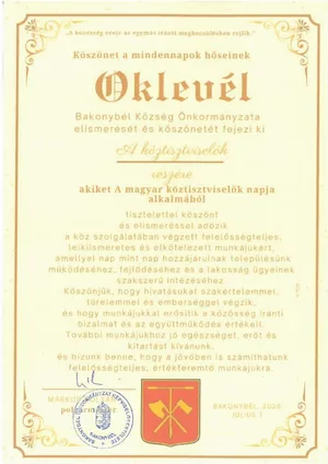 Oklevél