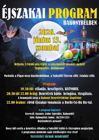 Éjszakai program Bakonybélben borítóképe