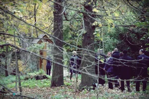 Szentmise után körséta az arborétumban. Fotók: Útirány.hu