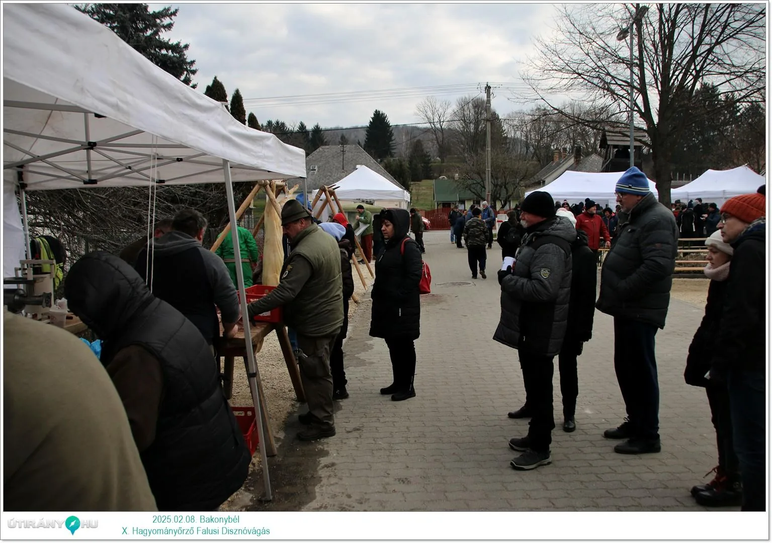 X. Bakonybéli Hagyományőrző Falusi Disznóvágás