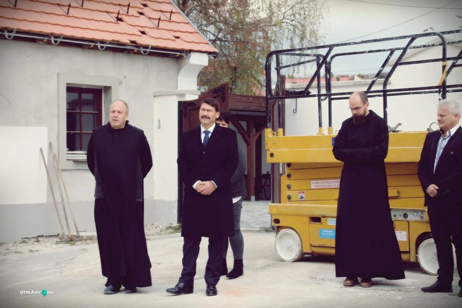 Szentmise után körséta az arborétumban. Fotók: Útirány.hu