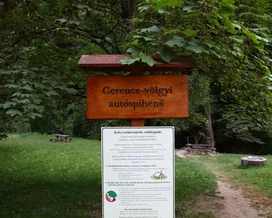 Gerence-völgyi autóspihenő borítóképe