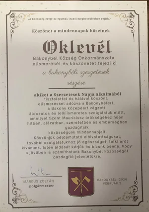 Oklevél