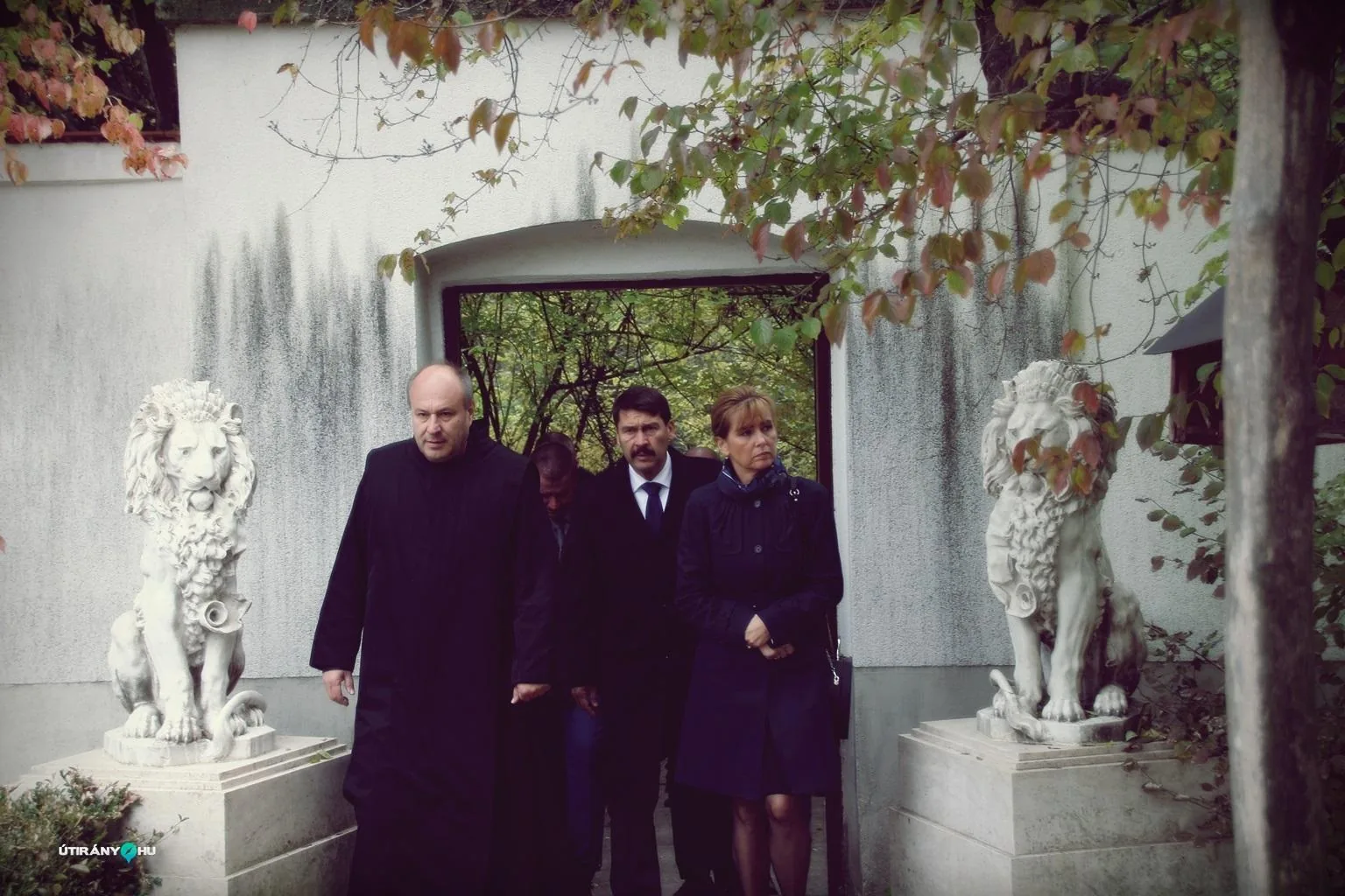 Szentmise után körséta az arborétumban. Fotók: Útirány.hu