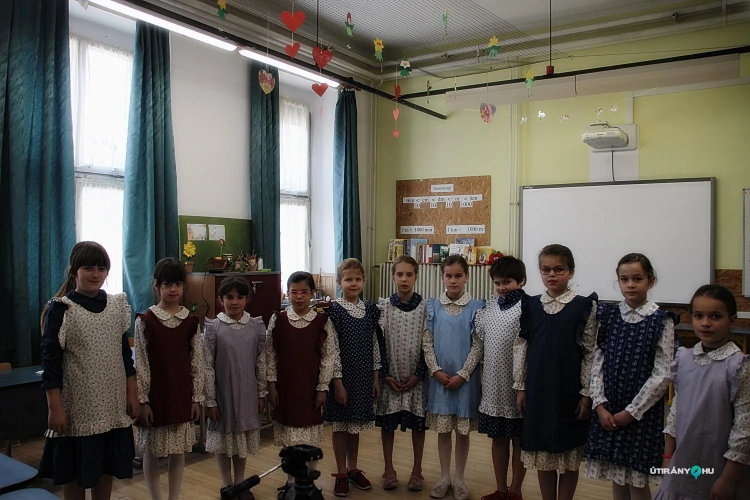 2019.03. Iskolánkban forgatott az Útirány.hu csapata