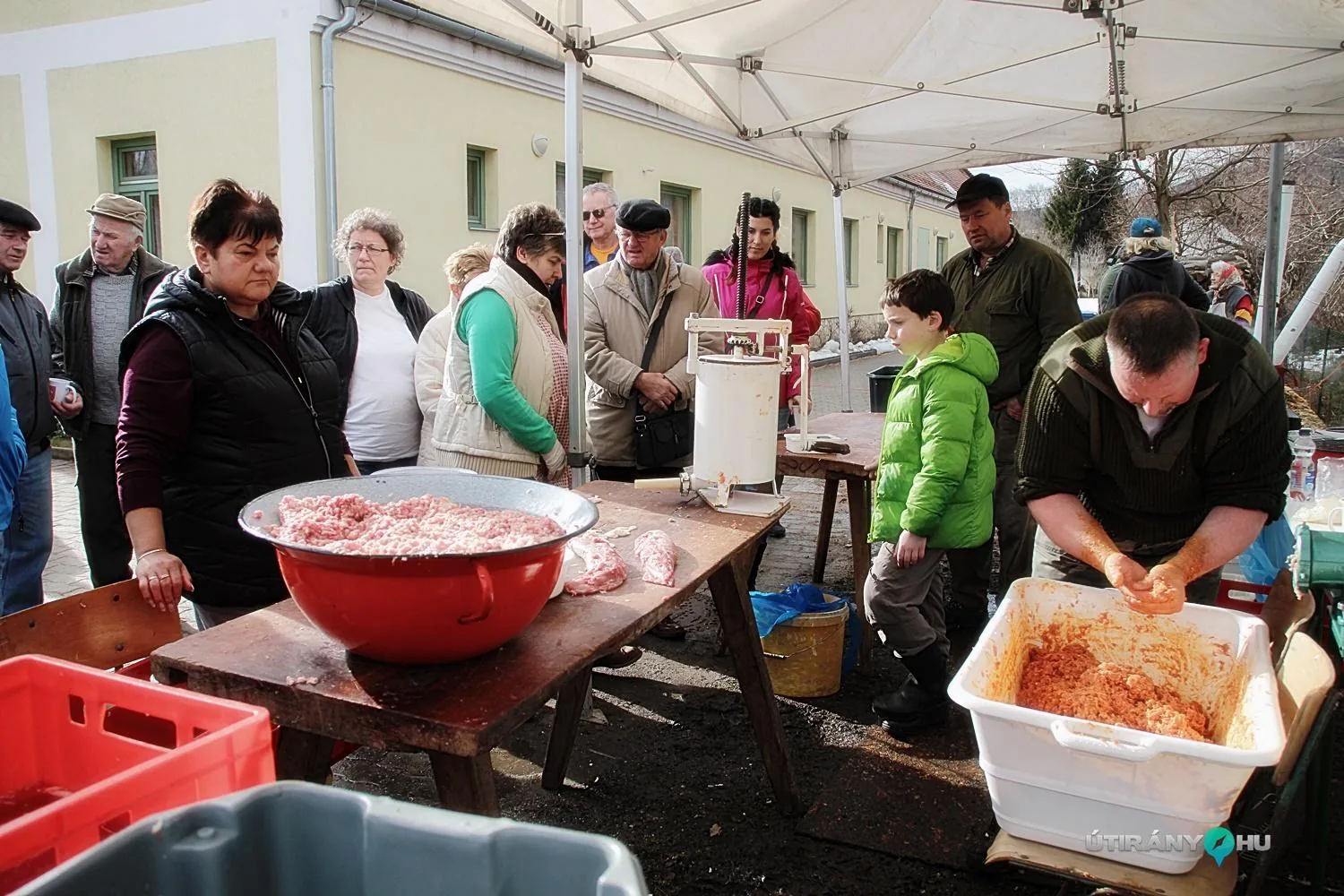 2018 Hagyományőrző disznóvágás. Fotók: Útirány.hu