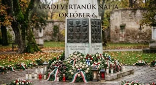Aradi Vértanúk Emléknapja borítóképe