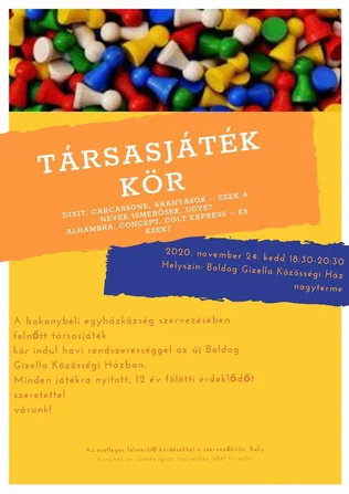 Társasjáték kör indul borítóképe