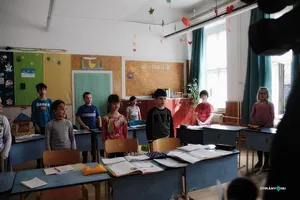 2019.03. Iskolánkban forgatott az Útirány.hu csapata