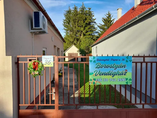 'Borostyán Vendégház' cikk borítóképe