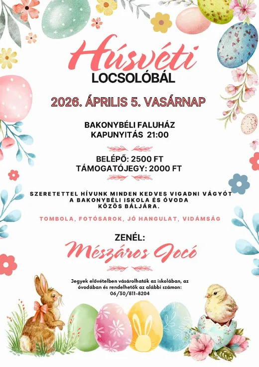 'Húsvéti locsolóbál' cikk borítóképe