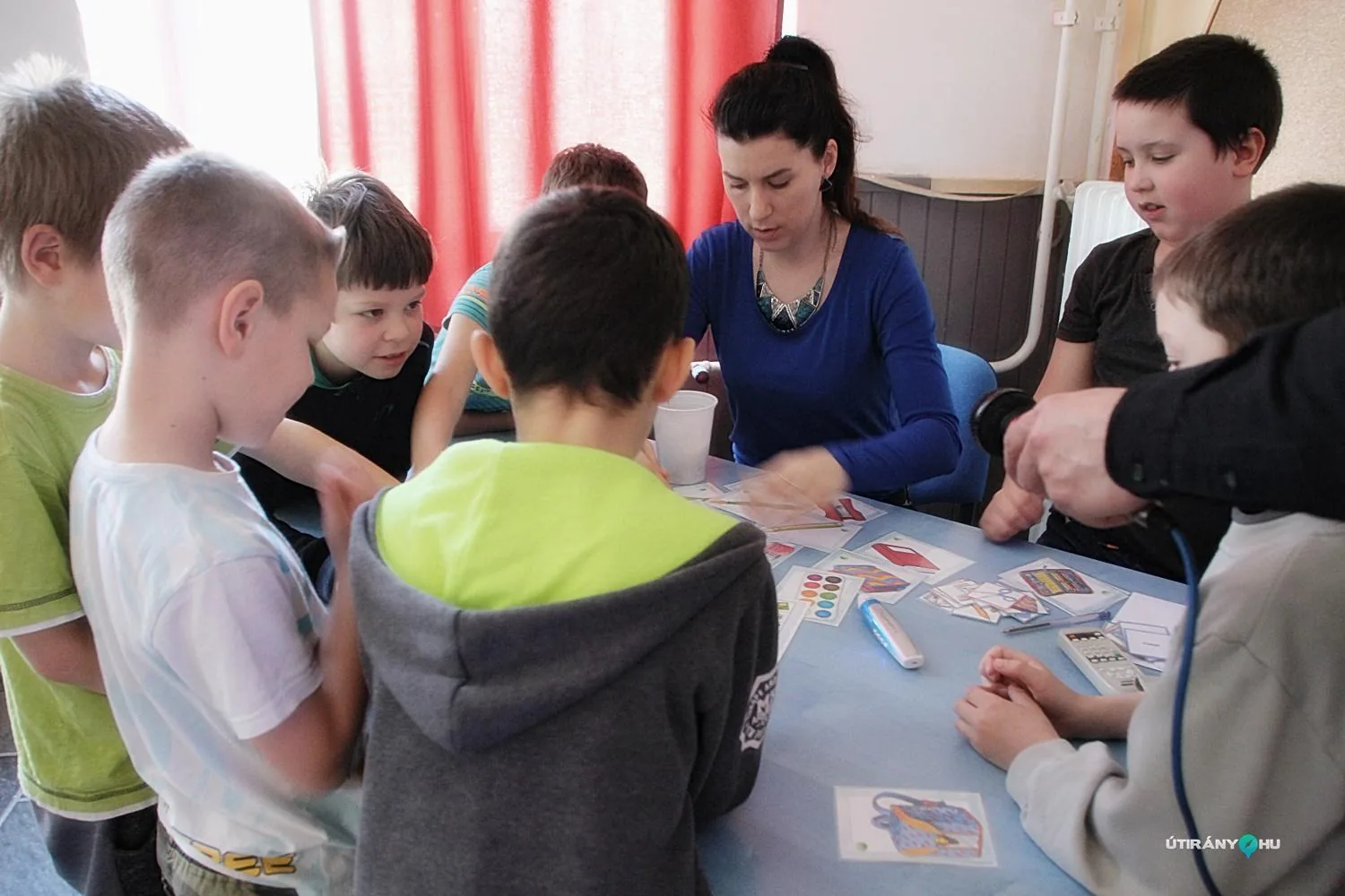 2019.03. Iskolánkban forgatott az Útirány.hu csapata