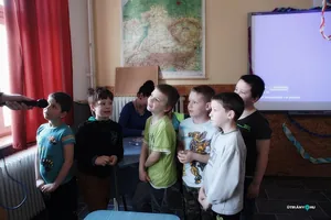 2019.03. Iskolánkban forgatott az Útirány.hu csapata