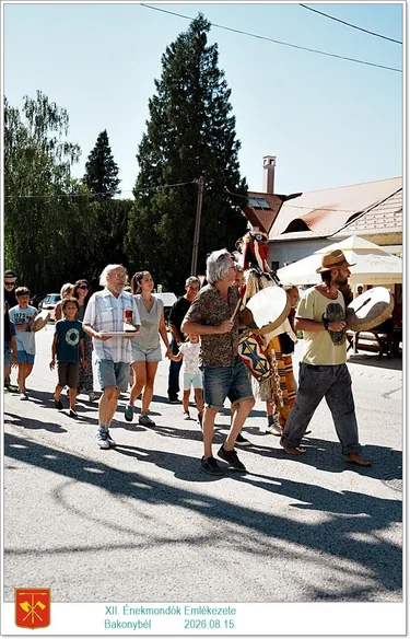 XII. ÉNEKMONDÓK EMLÉKEZETE