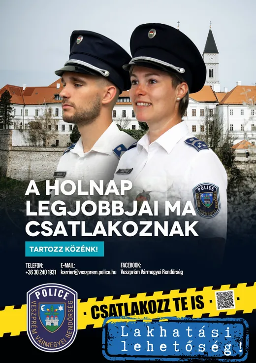 'Légy Te is rendőr' cikk borítóképe