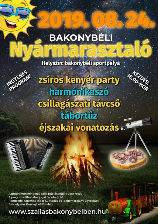 'Nyárbúcsúztató' cikk borítóképe