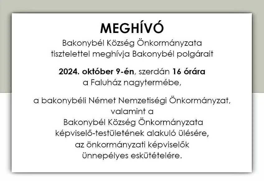 Meghívó