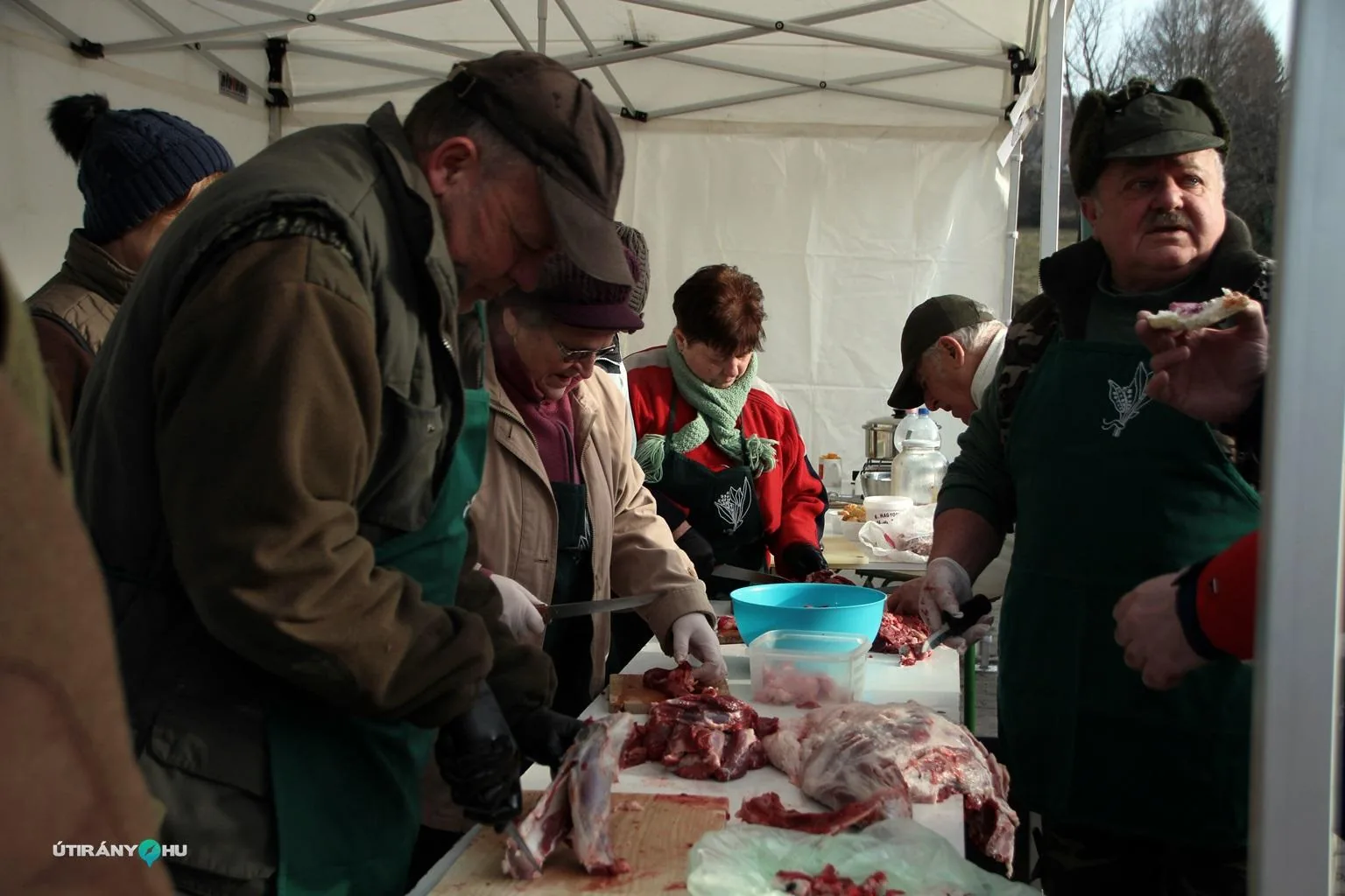 6. Falusi disznóvágás / Fotók: Útirány.hu