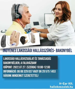 Ingyenes lakossági hallásszűrés borítóképe