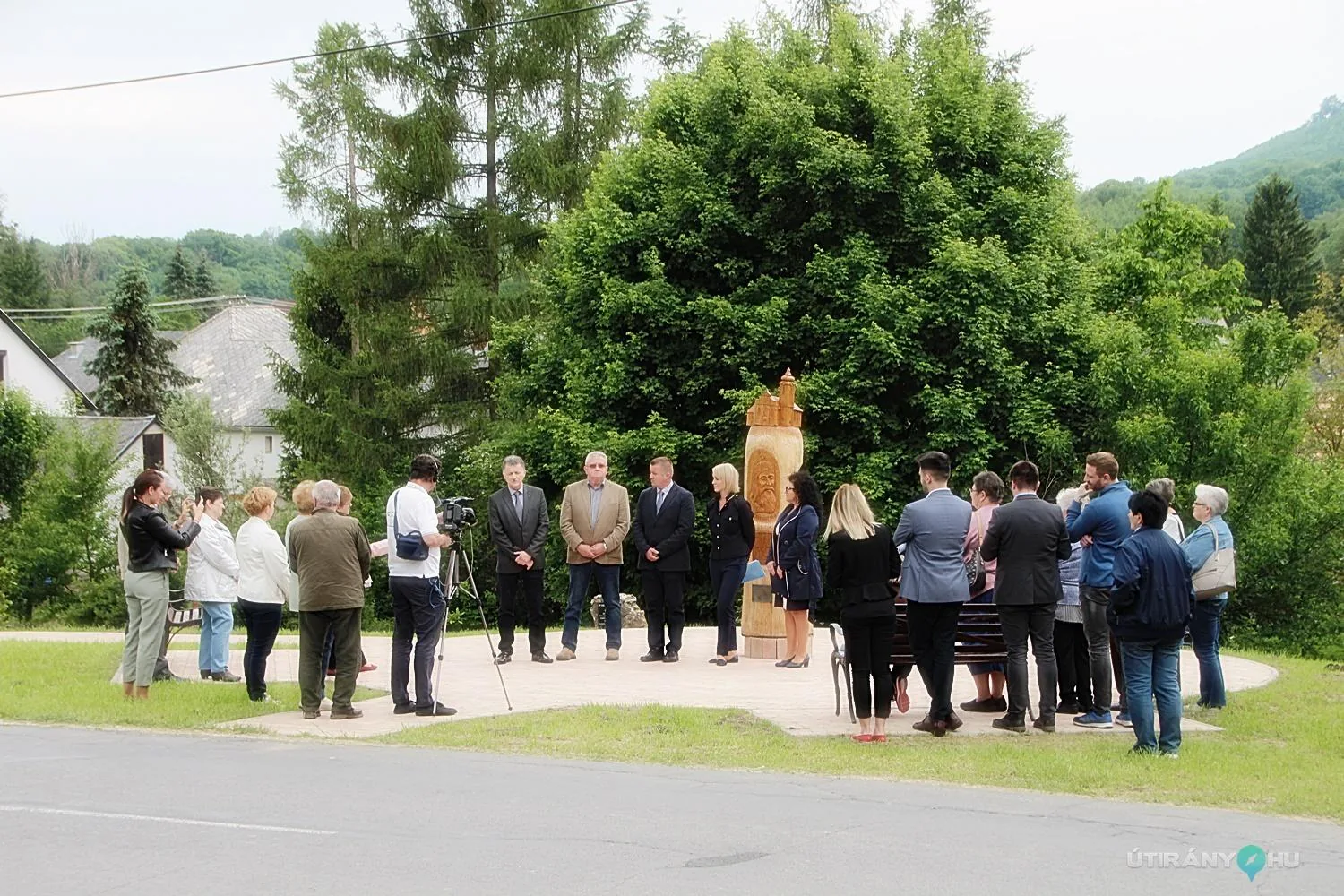 Millenniumi park sajtótájékoztató fotók