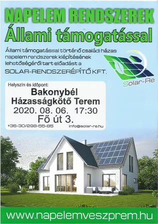 Tájékoztató: Családi házas napelem rendszerek borítóképe