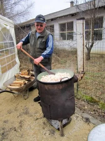 Fotók a disznóvágásról