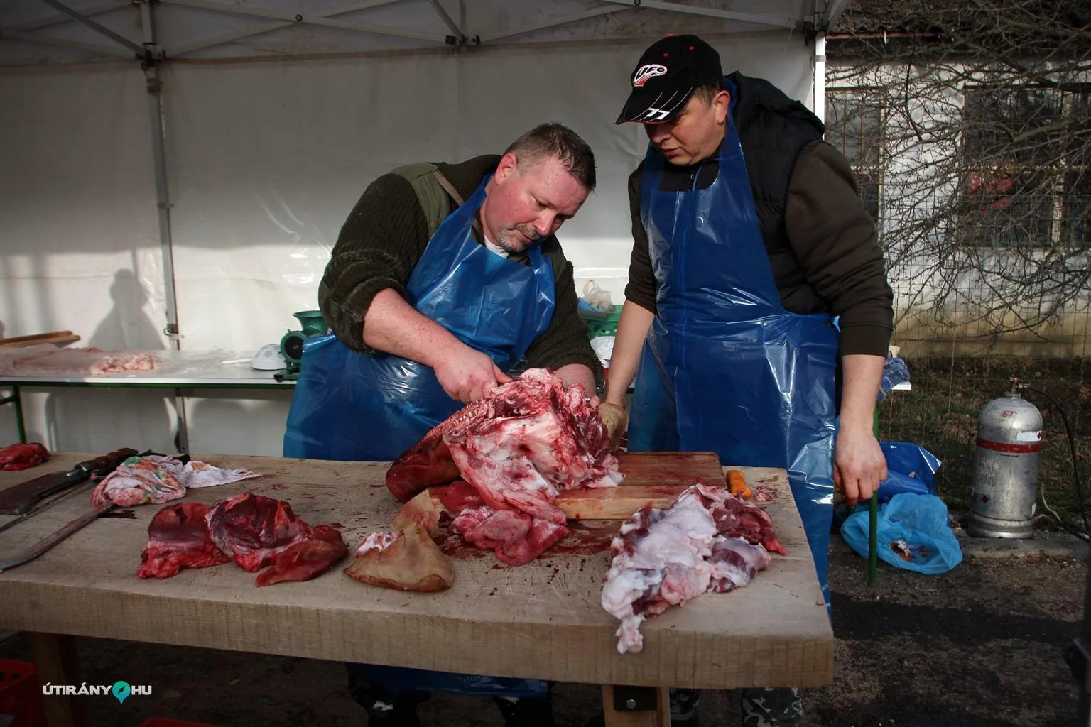 6. Falusi disznóvágás / Fotók: Útirány.hu