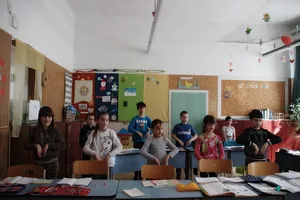 2019.03. Iskolánkban forgatott az Útirány.hu csapata