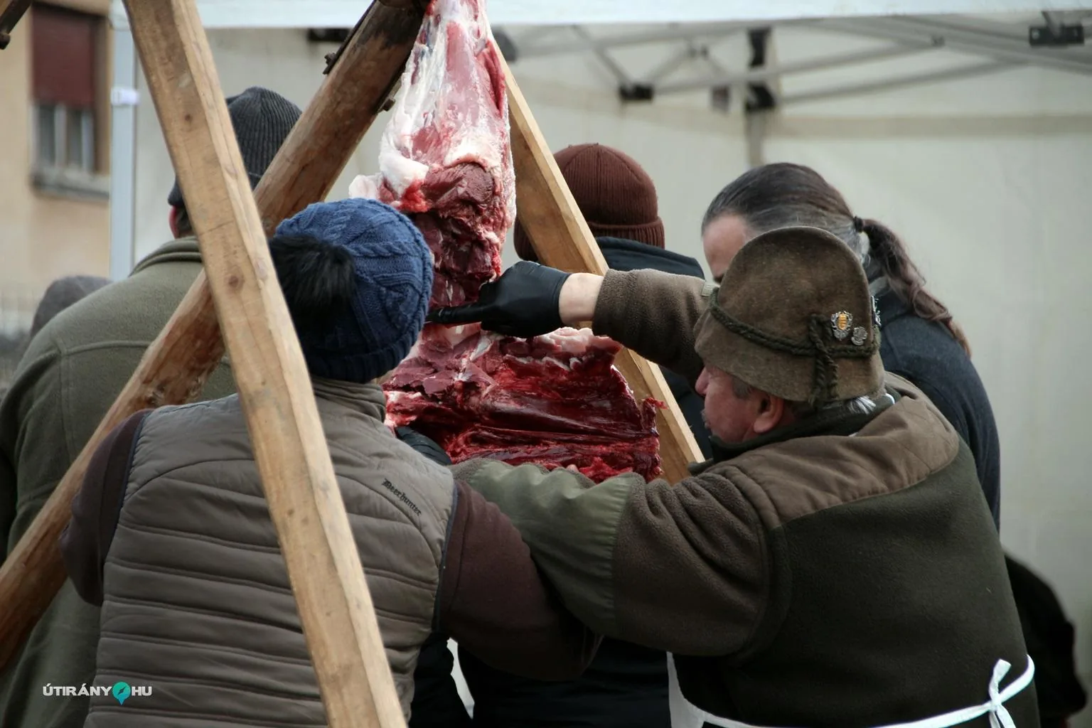 6. Falusi disznóvágás / Fotók: Útirány.hu