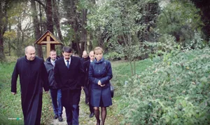 Szentmise után körséta az arborétumban. Fotók: Útirány.hu