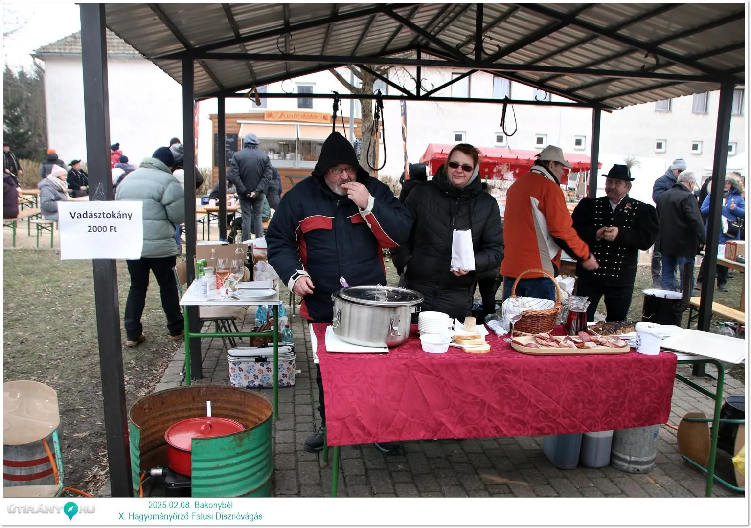 X. Bakonybéli Hagyományőrző Falusi Disznóvágás