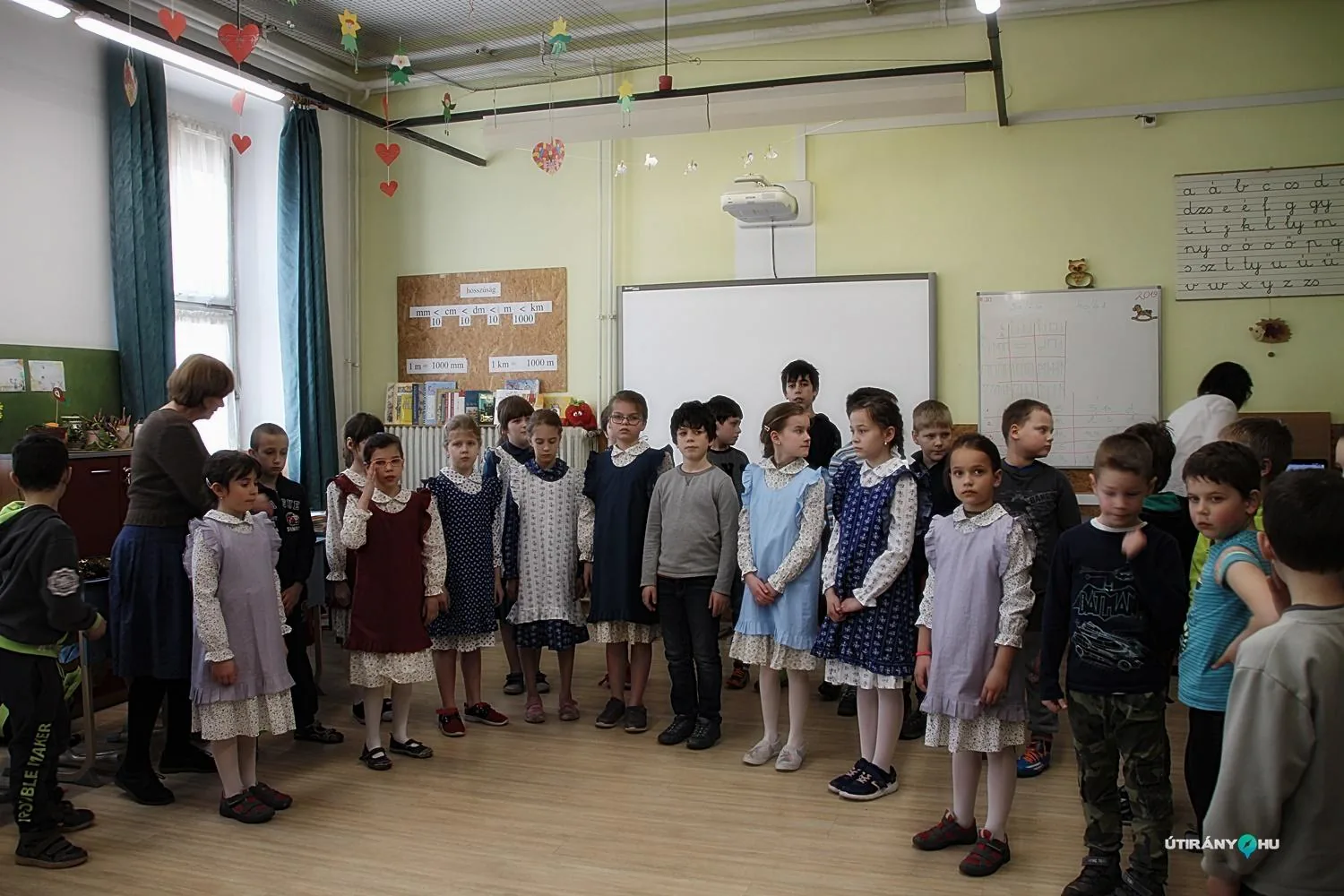 2019.03. Iskolánkban forgatott az Útirány.hu csapata